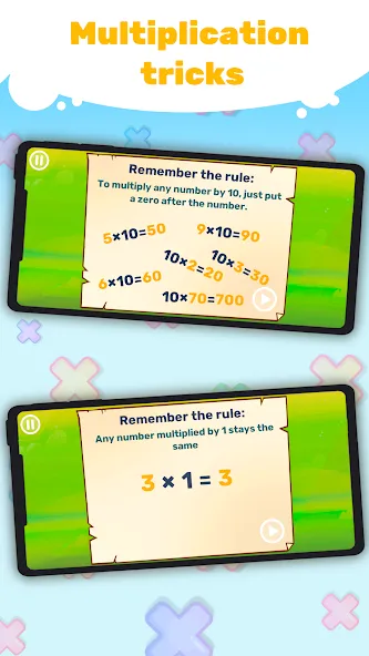 Multiplication Games For Kids (Мод Все уровни разблокированы) — скриншот 4 Multiplication Games For Kids (Мод Все уровни разблокированы) — скриншот 4