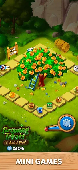 Solitaire Grand Harvest MOD APK на Android — Много денег и ходов — скриншот 4
