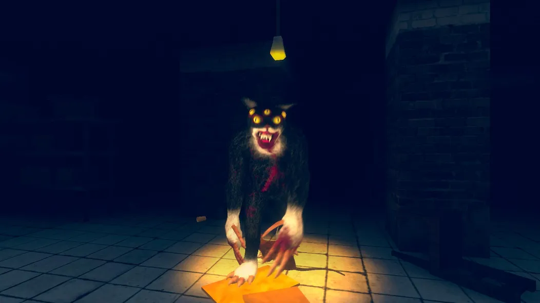Взлом Cat Fred Evil Pet. Horror game — Много денег и без рекламы — скриншот 2