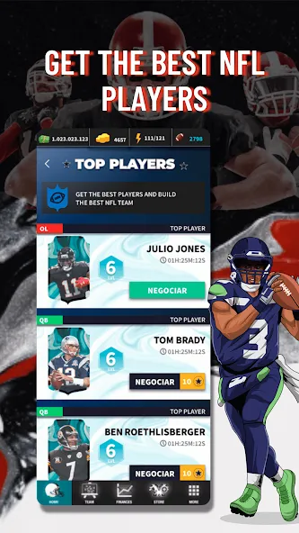 Скачать Fantasy Football Bowl Manager — Последняя версия (Много денег и золота) — скриншот 3