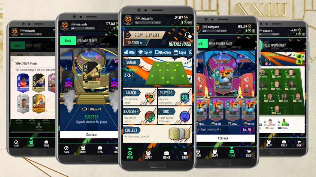Скачать NHDFUT 23 Draft & Packs — Последняя версия (Все открыто) — скриншот 1