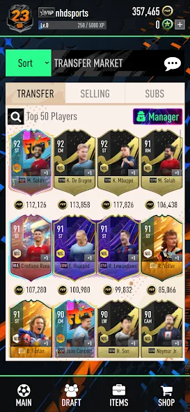 Скачать NHDFUT 23 Draft & Packs — Последняя версия (Все открыто) — скриншот 5