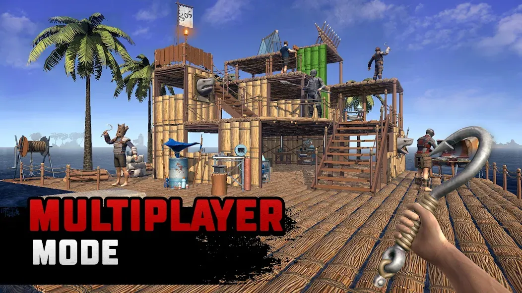 Скачать Raft® Survival: Multiplayer — Много денег и ресурсов — скриншот 2 Скачать Raft® Survival: Multiplayer — Много денег и ресурсов — скриншот 2