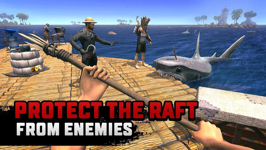 Скачать Raft® Survival: Multiplayer — Много денег и ресурсов — скриншот 3 Скачать Raft® Survival: Multiplayer — Много денег и ресурсов — скриншот 3