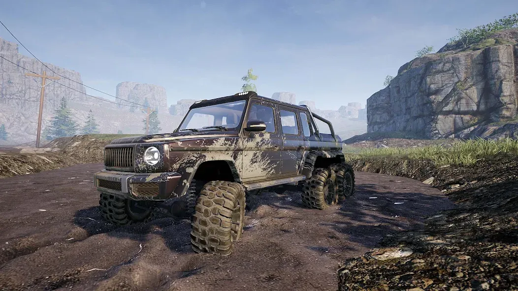 Скачать Off Road 4x4 Driving Simulator на Android — Много денег и всё открыто — скриншот 1
