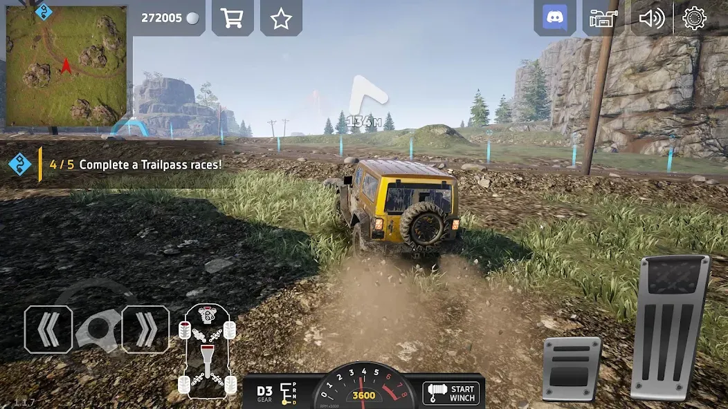 Скачать Off Road 4x4 Driving Simulator на Android — Много денег и всё открыто — скриншот 2