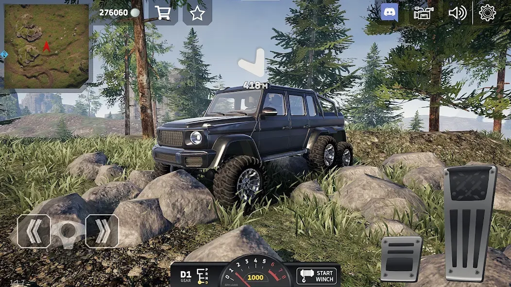 Скачать Off Road 4x4 Driving Simulator на Android — Много денег и всё открыто — скриншот 3