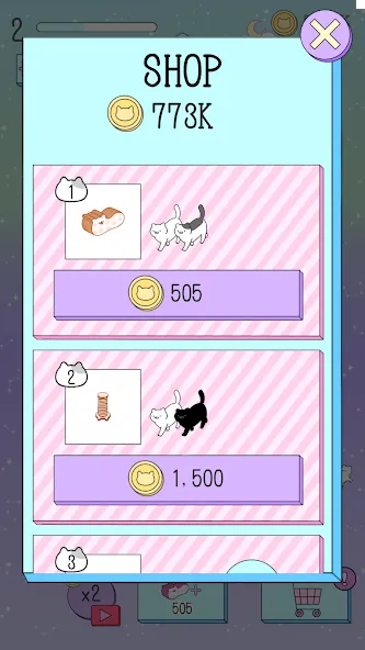 Purrfect Cats на Андроид — Мод Много денег — скриншот 3 Purrfect Cats на Андроид — Мод Много денег — скриншот 3