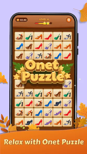 Скачать Onet Puzzle - Tile Match Game с модом — Много денег — скриншот 1