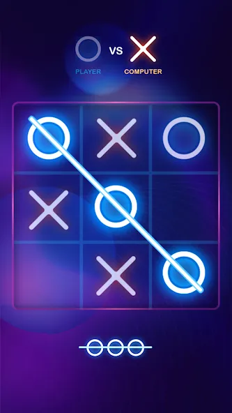 Tic Tac Toe 2 Player: XO Game MOD APK — Все разблокировано — скриншот 4