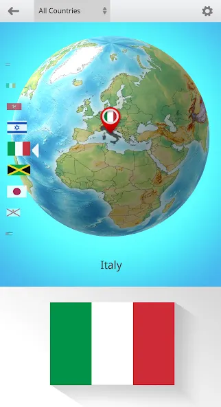 Скачать Flags On the Globe с модом — Все уровни открыты и без рекламы — скриншот 4 Скачать Flags On the Globe с модом — Все уровни открыты и без рекламы — скриншот 4
