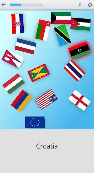 Скачать Flags On the Globe с модом — Все уровни открыты и без рекламы — скриншот 5