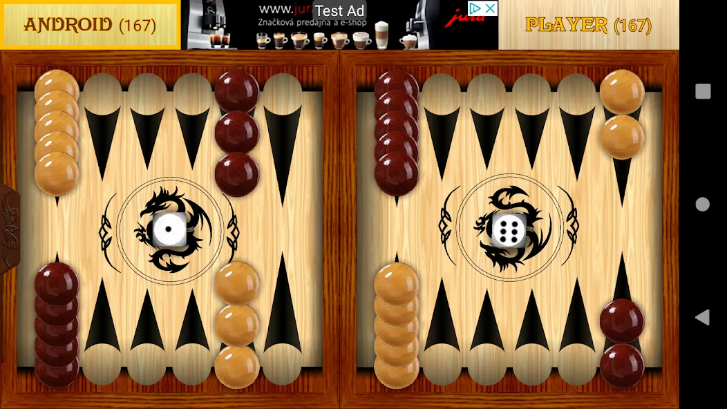 Backgammon на Андроид — Мод Все доски и кубики разблокированы — скриншот 4 Backgammon на Андроид — Мод Все доски и кубики разблокированы — скриншот 4