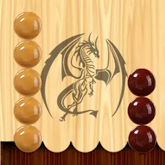 Backgammon на Андроид — Мод Все доски и кубики разблокированы