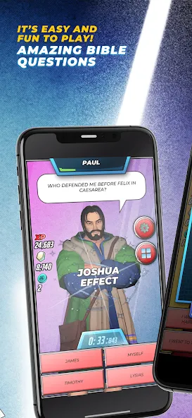 Bible Trivia Game: Heroes на Андроид — Все подсказки и уровень бесконечны — скриншот 3 Bible Trivia Game: Heroes на Андроид — Все подсказки и уровень бесконечны — скриншот 3
