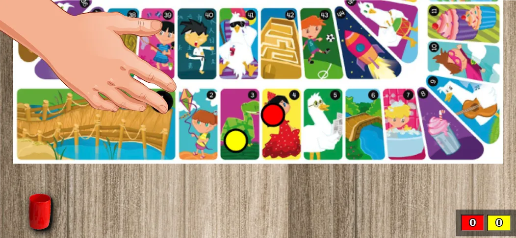 Скачать El juego de la Oca — Модификация Все кубики всегда шестерки — скриншот 1
