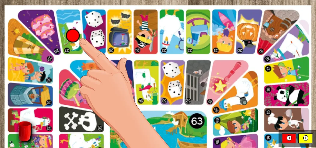 Скачать El juego de la Oca — Модификация Все кубики всегда шестерки — скриншот 3