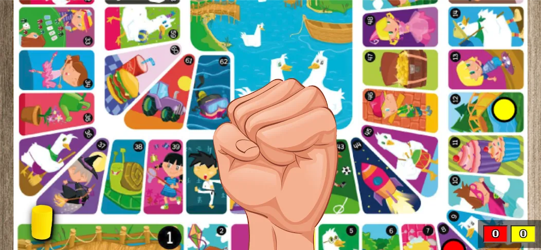 Скачать El juego de la Oca — Модификация Все кубики всегда шестерки — скриншот 4