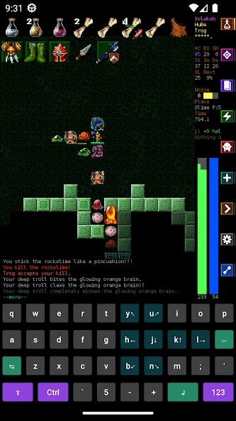 Dungeon Crawl Stone Soup — Взломанная версия (Много золота и улучшенная экипировка) — скриншот 2 Dungeon Crawl Stone Soup — Взломанная версия (Много золота и улучшенная экипировка) — скриншот 2