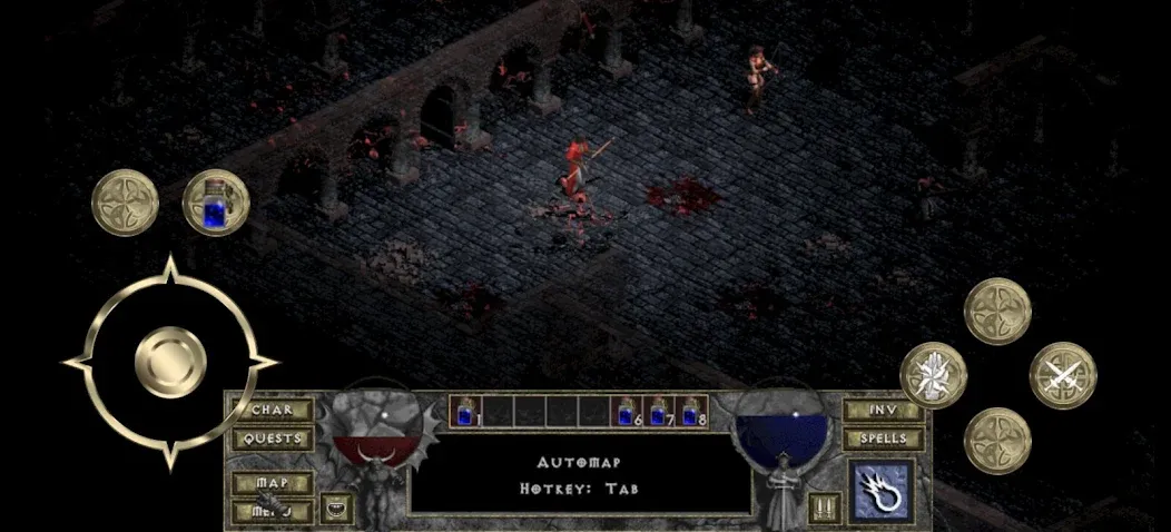 DevilutionX - Diablo 1 port (Мод Много золота и бессмертие) — скриншот 4