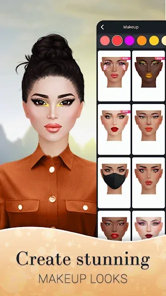 Fashion Nation: Style & Fame на Андроид — Много денег и алмазов — скриншот 2
