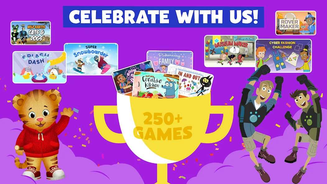 Скачать PBS KIDS Games — Модификация Все игры и уровни разблокированы — скриншот 4 Скачать PBS KIDS Games — Модификация Все игры и уровни разблокированы — скриншот 4