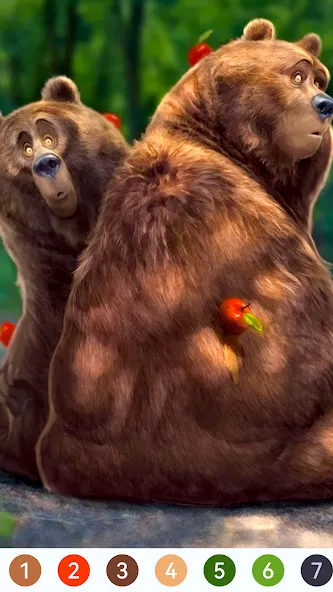 Animal Paint by Number Game — Все цвета разблокированы — скриншот 4 Animal Paint by Number Game — Все цвета разблокированы — скриншот 4
