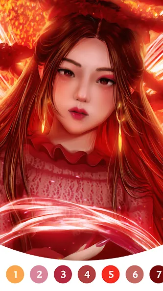 BlackPink Paint by Number на Андроид — Много денег и без рекламы — скриншот 2 BlackPink Paint by Number на Андроид — Много денег и без рекламы — скриншот 2