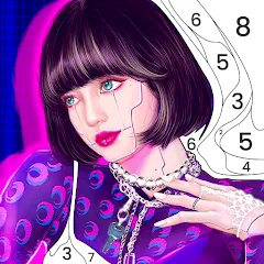 BlackPink Paint by Number на Андроид — Много денег и без рекламы