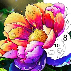 Tap Color by Number - Coloring — Взломанная версия (Все картинки разблокированы и без рекламы)