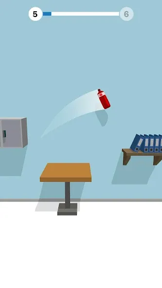 Bottle Flip 3D — Tap & Jump — Много денег — скриншот 1