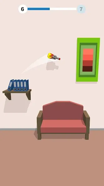 Bottle Flip 3D — Tap & Jump — Много денег — скриншот 4