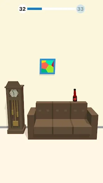 Bottle Flip 3D — Tap & Jump — Много денег — скриншот 5