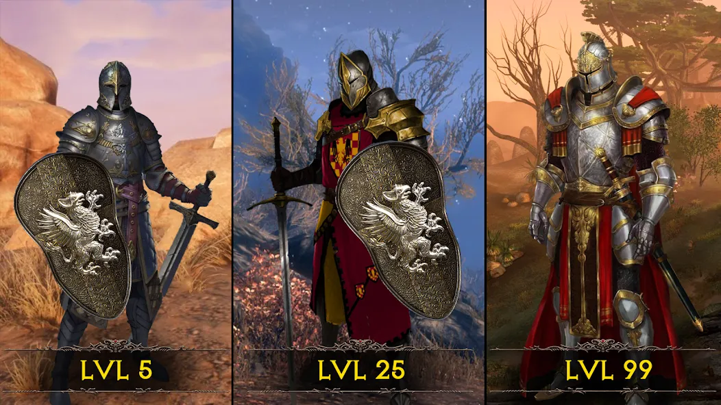 Path of Evil: Immortal Hunter MOD — Много денег и кристаллов на Андроид — скриншот 3