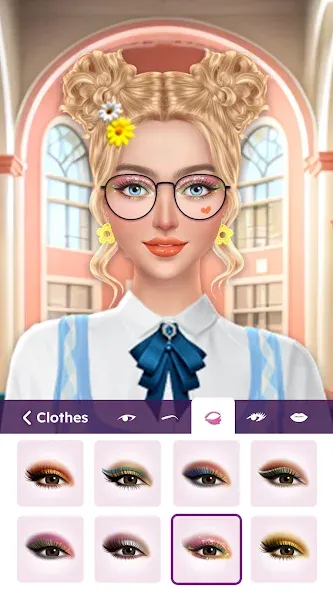 Скачать College Dress Up for Girls — Модификация Всё открыто — скриншот 4