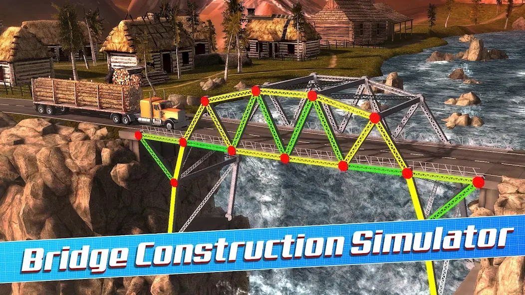 Скачать Bridge Construction Simulator с модом — Много денег — скриншот 1 Скачать Bridge Construction Simulator с модом — Много денег — скриншот 1
