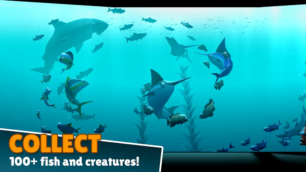 Creatures of the Deep: Fishing MOD APK — Много денег и без рекламы — скриншот 3 Creatures of the Deep: Fishing MOD APK — Много денег и без рекламы — скриншот 3