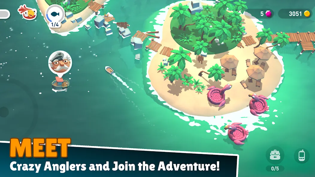 Creatures of the Deep: Fishing MOD APK — Много денег и без рекламы — скриншот 4 Creatures of the Deep: Fishing MOD APK — Много денег и без рекламы — скриншот 4