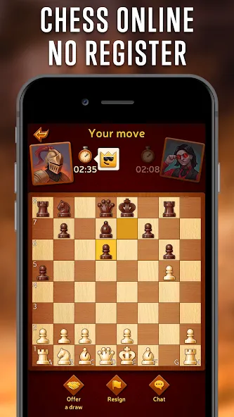Взлом Chess Online - Clash of Kings — Много денег и без рекламы — скриншот 2