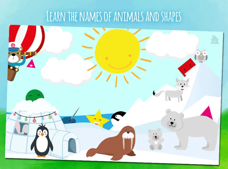 Скачать Animals learn words for kids на Андроид — Все языки разблокированы — скриншот 2
