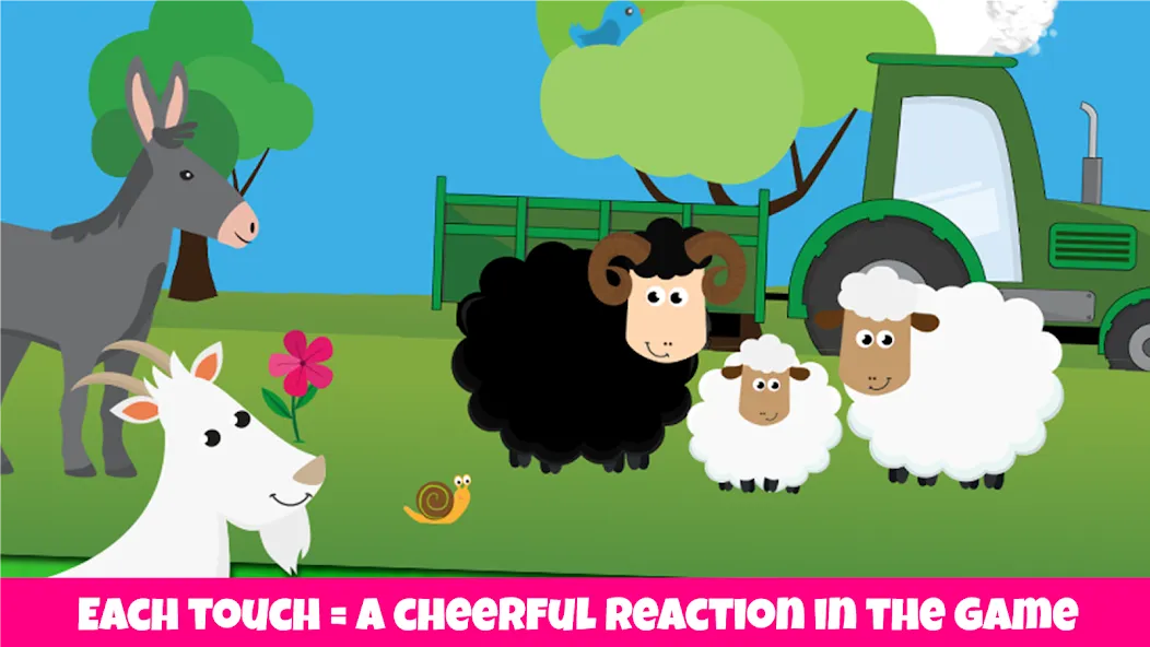 Скачать Farm animals game for babies на Android — Все животные открыты и без рекламы — скриншот 1