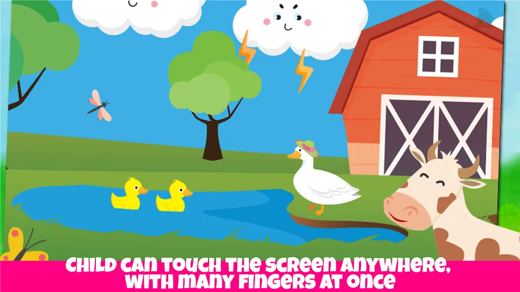 Скачать Farm animals game for babies на Android — Все животные открыты и без рекламы — скриншот 2