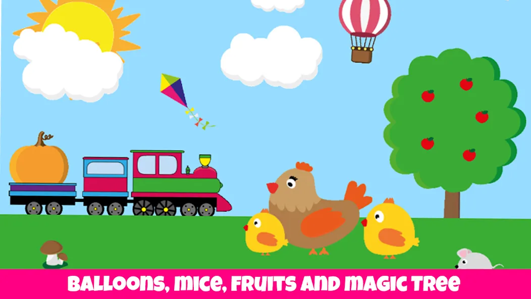 Animals, kids game from 1 year Mod APK Все открыто — Скачать на Андроид — скриншот 5