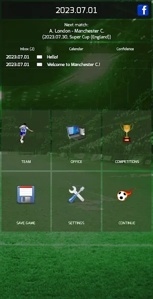 True Football 3 — Мод: Много денег — скриншот 2
