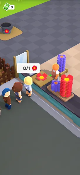 Скачать Flower factory tycoon на телефон — Много денег — скриншот 2