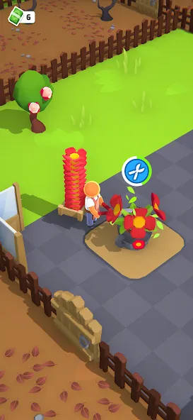 Скачать Flower factory tycoon на телефон — Много денег — скриншот 5