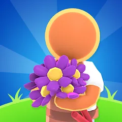 Скачать Flower factory tycoon на телефон — Много денег