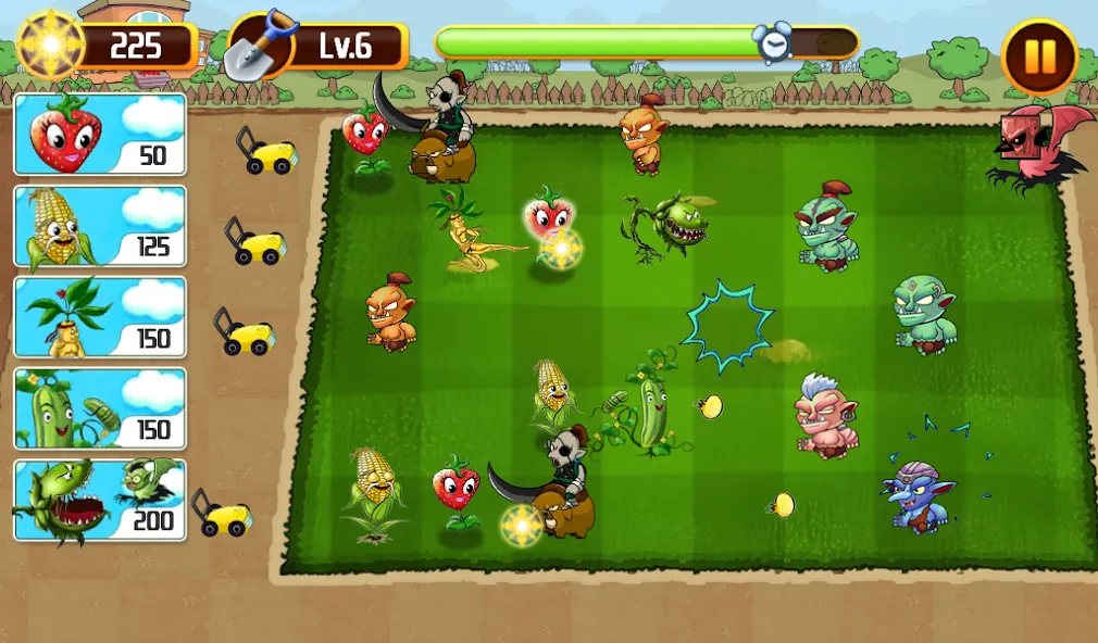Скачать Plants vs Goblins 4 MOD APK — Много денег — скриншот 1