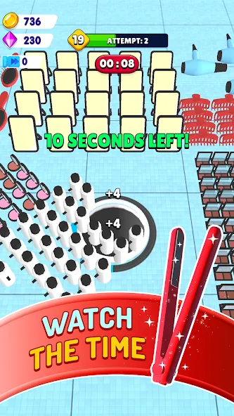 Hole and Fill: Collect Master! MOD APK на Android — Много денег и без рекламы — скриншот 2
