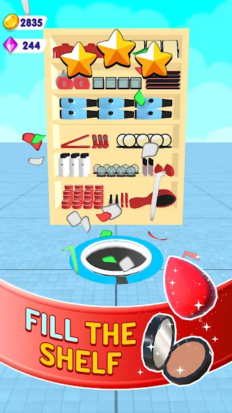 Hole and Fill: Collect Master! MOD APK на Android — Много денег и без рекламы — скриншот 3